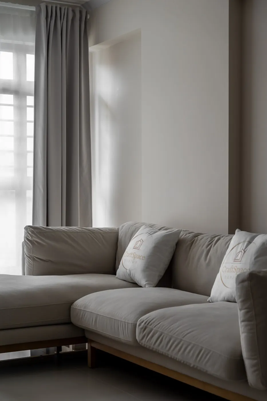 Sofa corner by the window, Tengah Drive